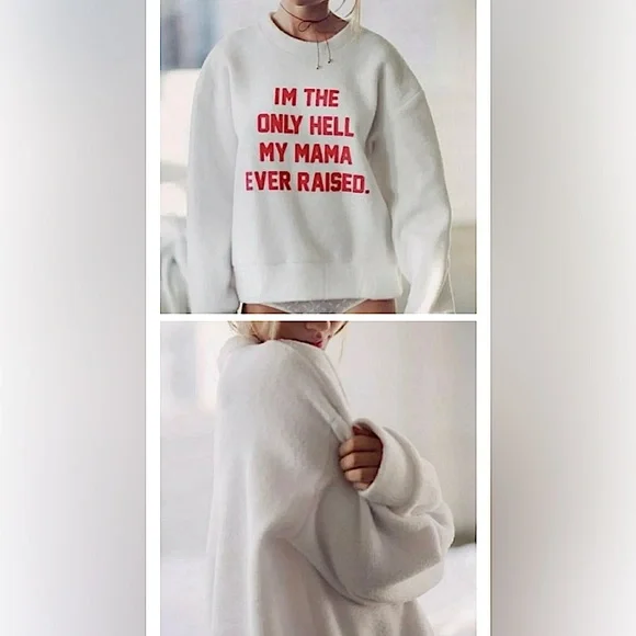 SALE‼️ NWT Daydream Nation Oversized Super Soft And Cute Sweatshirt - Picture 4 of 13